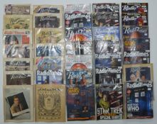 Forty-three collectable issues of Radio Times magazine including cult TV, celebration and Dr Who