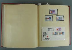 A collection of International Red Cross Centenary stamps 1863-1963, comprising Commonwealth