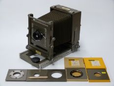 Kodak specialist camera model 2, fitted with Rodenstock Sironar-N 150mm 1:5.6 lens, in carry case