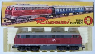 Rivarossi 0 gauge model railway BO-BO German diesel locomotive 216 011-7, 7180, in original box.
