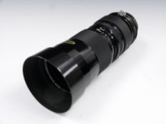 Vivitar 90-180mm 1:4.5 SLR camera lens with Nikon mount