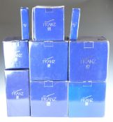 Franz porcelain boxed ceramics including cups and saucers in Hummingbird, Dragonfly, Poppy,