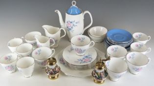Royal Albert tea and coffee ware decorated in the Sorrento pattern