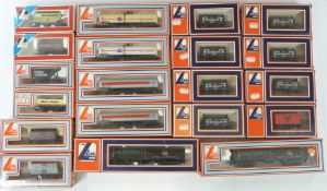 Twenty Lima 00 gauge model railway wagons, vans and tankers including Lucas Batteries, Black Park