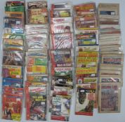 One-hundred-and-twenty-one Picture Library comic books including Schoolgirls Own, Sexton Blake, Lion