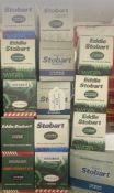 Fourteen Atlas Editions and Oxford Diecasts 1:76 scale diecast model Eddie Stobart vehicles