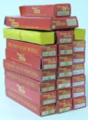 Twenty-four Tri-ang 00 gauge model railway BR coaches, all in boxes.