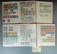 A box of GB stockbooks, mint and used, including blocks and some 1980s collection packs