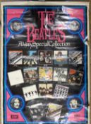 A c1970s EMI shop advertising poster 'The Beatles - A Very Special Collection' showing album
