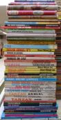 Forty-four TV related annuals including Tarzan, The Sweeney, Basil Brush, Archie Andrews, Barney