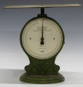 Salter's improved railway parcel balance No55, to weigh 56lb, height 36cm