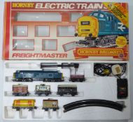 Hornby 00 gauge model railway Freightmaster train set, R.578, in original display box.