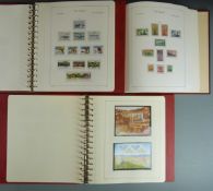 Three KA-BE New Zealand stamp albums, Victoria-QEII