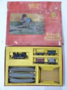 Tri-ang 00 gauge model railway goods train set, R3X, in original box.