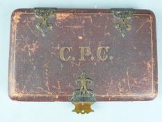 Cased presentation set of three Crystal Palace medals, comprising Crystal Palace Opened 1854 with