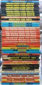 Forty-seven DC Thompson annuals including Dandy, Beano, Beezer, Warlord, Victor Sparky etc.