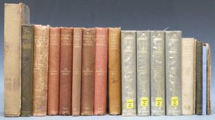 Pilgrims to Old Homes by Fletcher Moss, including Welsh Borders, comprising 6 volumes 1903-1920.