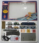 Lima 00 gauge model railway Automatic Car Unloader train set, 10527, in original display box.