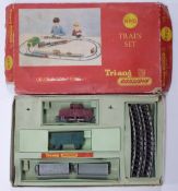 Tri-ang 00 gauge model railway goods train set, RP.D, in original box.