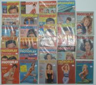 Twenty-seven issues of Photoplay magazine dating from 1958-64.