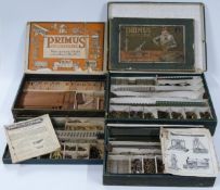 Three Butcher & Sons Primus Engineering construction sets, all in Primus boxes.