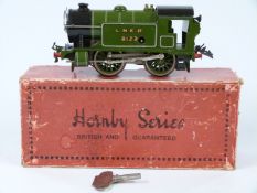 Hornby 0 gauge clockwork LNER 0-4-0 No.1 Special Tank locomotive 8123, in original box.