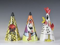 Three Lorna Bailey sifters comprising 23rd Collector's Club Piece and two limited edition