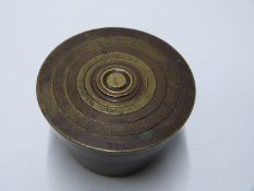 Set of 16oz downwards Troy ounce nesting cup weights