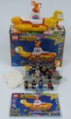 Lego model construction set The Beatles Yellow Submarine, 21306 (2016), in original box.
