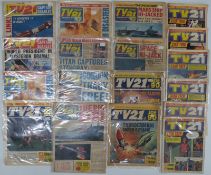 Sixteen Garry Andersons TV21 comic books.