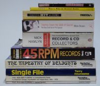 A large collection of music related books