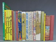 Twenty-one children's TV and literature themed books and annuals including Mickey Mouse in Giant