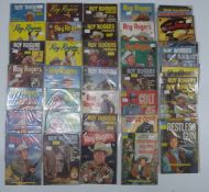 Fifty-Two Dell and WDL Western comic books including Roy Rogers, The Lone Ranger, Colt .45 and