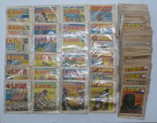 Over 120 Lion comic books mostly 1963-78.