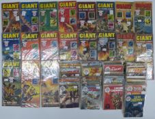 Seventy War Picture Library and Giant War Picture Library comic books comprising 19 Giant numbered 5