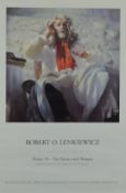Robert Lenkiewicz (1941-2002) signed project poster 'Project 18-The Painter with Women',  67 x 45cm
