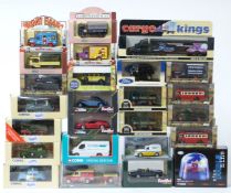 Twenty-five Corgi and similar diecast model vehicles and vehicle sets including nine Double nine,