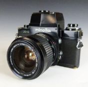 Minolta X-1 SLR camera with 35mm 1:1.8 lens