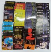 Eighty DC comics and some graphic novels titles include Batman, Robin 3000, Lex Luther and ten