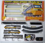 Hornby 00 gauge model railway High Speed Inter City 125 train set, R.556, in original display box.