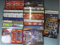 Ninety one Post Office smiler sheets 2002-2017