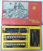 Tri-ang 00 gauge model railway passenger train set, RS.1, in original box.