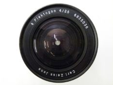 Carl Zeiss Flektogon 4/25 lens with screw mount