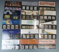 Approximately 430 GB presentation packs including some early issues. Also some stockcards. High