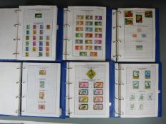 A substantial collection of foreign stamps, well presented in ten large ring binders. All periods