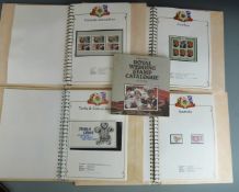 Charles and Diana 1981 Royal Wedding Collection of single mint stamps, sheetlets and booklets in