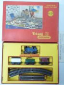 Tri-ang 00 gauge model railway goods train set, RS.24, in original box.