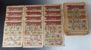 One-hundred-and-fifty-eight Topper comics dating from 1958-1975.