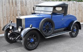 1927 Morris Cowley flatnose two seat tourer with dickey seat, with original Somerset registration