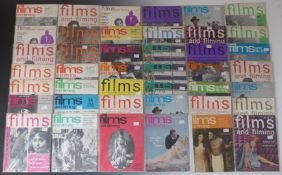 Forty-four Films and Filming magazines dating from the 1960's and 1970's.